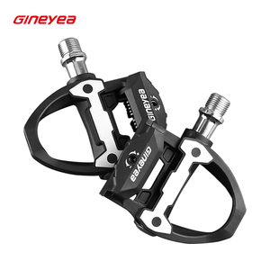 Pedali SPD Clip-less e <span class=keywords><strong>Tacchette</strong></span> 9/16 Universali per <span class=keywords><strong>Bici</strong></span> <span class=keywords><strong>da</strong></span> <span class=keywords><strong>Corsa</strong></span> - Product Image 2