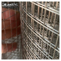 Vente directe d'usine, grillage soudé galvanisé de haute qualité, calibre 9, pour oiseaux, avec grillage en fil métallique recouvert de PVC pour la construction