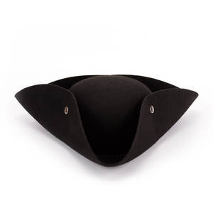 Manwu fábrica Halloween piratas escenario Cosplay capitán sombrero triángulo Cosplay <span class=keywords><strong>Caribe</strong></span> sombrero uñas hebilla para fiestas al aire libre - Product Image 3