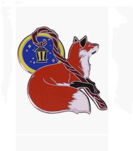Personnalisé Kawaii renard dessin animé Animal épinglette broche métal <span class=keywords><strong>Badge</strong></span> broche belle loup émail broche - Product Image 4