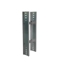 Système de gestion des câbles de type échelle pour la construction industrielle, en aluminium, acier inoxydable, finition galvanisée, capacité de 16 pièces