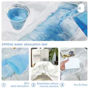 Couches pour Adultes en Coton Biologique, Vente en Gros, Absorption Maximale, Imprimées, pour Incontinence, Soins <span class=keywords><strong>Post</strong></span>-<span class=keywords><strong>partum</strong></span>, Culottes Menstruelles Anti-Fuites - Product Image 5