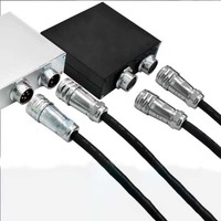 Weipu SF12 SF12-2-core de prise et de prise d'aviation connecteur industriel étanche à 3 cœurs, 4 cœurs, 5 cœurs, 6 cœurs, 7 cœurs, 9 cœurs