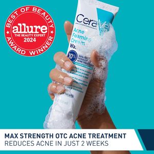 โฟมล้างหน้าและผิวกายสูตรรักษาสิว 100% ผสมเบนโซอิลเปอร์ออกไซด์ 10% พร้อมไฮยาลูรอนิค แอซิด และไนอะซินาไมด์ - Product Image 3