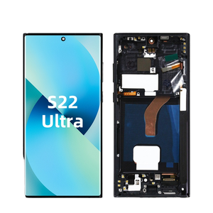 <span class=keywords><strong>Écran</strong></span> LCD d'origine OEM neuf pour Samsung S22 Ultra – Remplacement d'<span class=keywords><strong>écran</strong></span> tactile <span class=keywords><strong>de</strong></span> <span class=keywords><strong>téléphone</strong></span> <span class=keywords><strong>portable</strong></span> 100 % Pantalla - Product Image 1