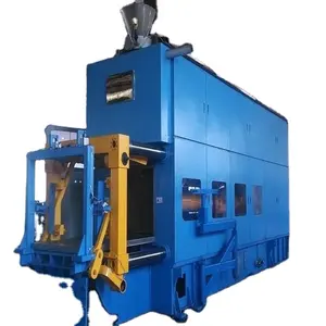 Vertical Flaskless Sand Moulding Machine Boxless Molding Plant PLC Control