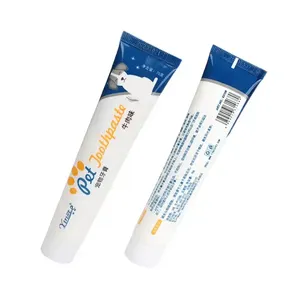 Ensemble 4-en-1 dentifrice et brosse à dents pour chat et chien, fournitures pour animaux de compagnie, vente en gros d'usine, emballage sous blister en plastique et nylon - Product Image 3