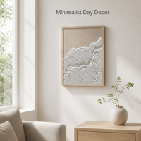 Art mural LED 3D texturé de luxe, paysage de montagne moderne rétroéclairé, grande sculpture murale décorative pour la maison et le bureau
