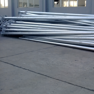 ที่กําหนดเอง OEM 10M 20M 30M การรักษาความปลอดภัยการ<span class=keywords><strong>จราจร</strong></span>กันน้ําโพสต์ตรวจสอบเหล็กชุบสังกะสีเสากล้องวงจรปิด - Product Image 6