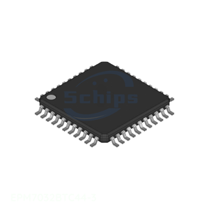 Composants électroniques EPM7032BTC44-3 44 TQFP intégrés, canal fabricant - Product Image 1