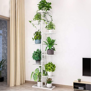 Estante Metálico para Plantas, Exhibición Interior y <span class=keywords><strong>Exterior</strong></span>, Organizador de <span class=keywords><strong>Macetas</strong></span> de Múltiples Niveles, Soporte para Accesorios de Jardín, Decoración del Hogar - Product Image 6