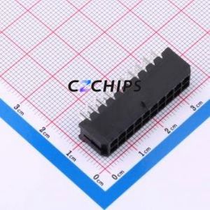 43045-20A Wire-to-Board Pin Header Through hole Component (THT),P=3mm Connector 2x10P 3mm Through Hole 20P - Product Image 1