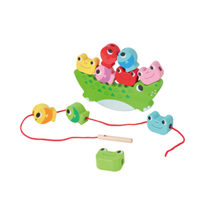 Bằng gỗ Cân bằng xếp chồng câu đố đồ chơi trẻ em của Montessori chuỗi trò chơi - Product Image 2