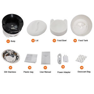 Alimentatore per animali domestici abilitato Wi-Fi intelligente 4L con orari dei pasti personalizzati e funzione di registrazione vocale per animali domestici per cani e gatti - Product Image 6