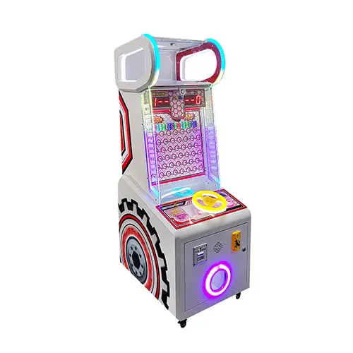 다채로운 하늘 범블비 동전 작동 게임 콘솔 공 잡기 기계 어린이 놀이터 부모 자식 게임 콘솔