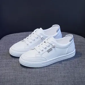 Sh10459a chaussures blanches décontractées antidérapantes à la mode pour femmes, nouvelle collection 2023