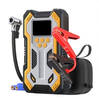 Démarreur de voiture 1500A 12V, capacité de la batterie 20000mAh, chargeur, lumière d'urgence LED, booster de batterie, démarreur de saut, certifié CE, aluminium