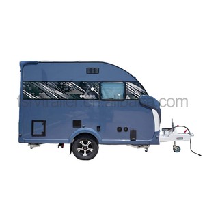 Remolque de viaje ligero de estilo moderno de alta calidad, para acampar, <span class=keywords><strong>autocaravanas</strong></span>, caravana, remolque con baño - Product Image 4