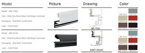 Fabricant de joints de <span class=keywords><strong>porte</strong></span> personnalisés coupe-vent TPV PP bande d'étanchéité pour <span class=keywords><strong>porte</strong></span> <span class=keywords><strong>coulissante</strong></span> - Product Image 3