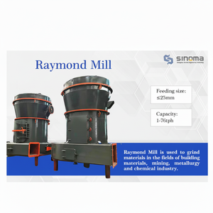 Rectificadora ultrafina Eficiente y de bajo costo SCM Raymond Mill Nueva condición - Product Image 1