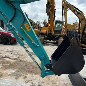 Excavadora Kobelco SK75 Usada, Original de Japón, 7.5 Toneladas, Cola Corta, Excavadora Hidráulica de Orugas, Buen Estado, Excavadora Compacta Kobelco - Product Image 4