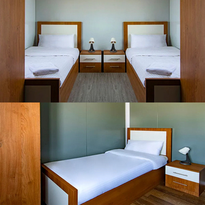 Casa Contenedor Personalizada de Alta Calidad PTH, Estilo Aldea de Aficionados de Qatar, Casa Prefabricada Modular Portátil de 20 pies y 40 pies - Product Image 3