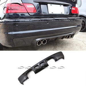 Alerón Trasero de Fibra de Carbono Estilo V, Aletas, Difusor, para BMW E46 M3, Kits de Carrocería - Product Image 5