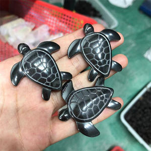 New Arrivals Gesneden Dier Schildpad Natuurlijke Grijs Hematiet Crystal Zeeschildpadden Voor Verkoop - Product Image 4