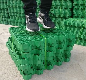 Grille de pavage en HDPE pour pelouse, allée de stationnement, allée d'accès aux pompier, aménagement paysager, perméable et résistante à la pression - Product Image 2