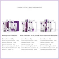 Paket Perawatan Kulit Wajah Essence Perilla Vitamin C & Asam Hialuronat Pencerah dan Menutrisi ODM OEM Penjualan Terlaris untuk Perawatan Kecantikan
