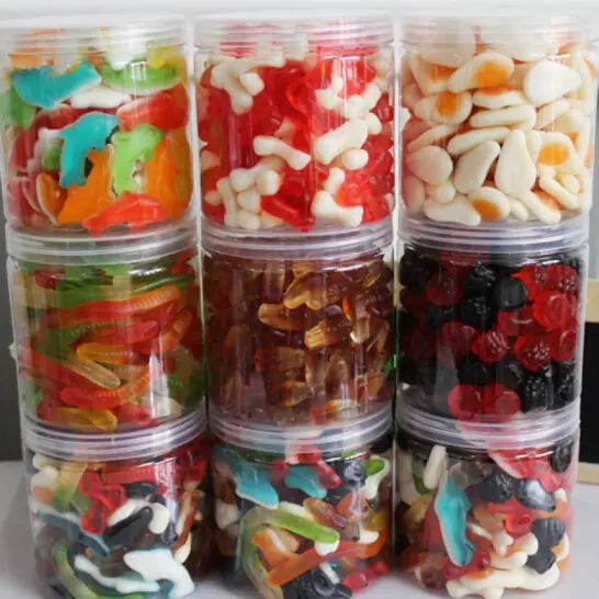 Sweet and good quality mixed color candies gummy candy for wholesale