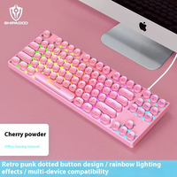 Clavier de jeu personnalisé K87 en langues allemande, française, espagnole, arabe, AZERTY - Clavier français, espagnol, arabe, allemand