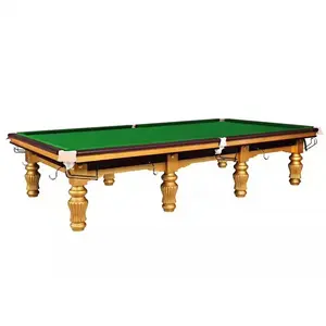 High Quality Professional Snooker Billiard Table Super Quality Rosewood Slate Material Direct Manufacture