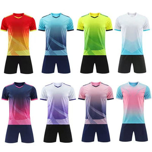 Divisa da Calcio Unisex Personalizzata di Alta Qualità, Maglia Traspirante a Manica Corta, Versione Giocatore Leggera, Basso MOQ per <span class=keywords><strong>Club</strong></span> di Calcio - Product Image 2