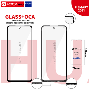 G + OCA PRO Top QC Screen pannello frontale in vetro LCD Display esterno lente in vetro con OCA per <span class=keywords><strong>HUAWEI</strong></span> P Smart S/<span class=keywords><strong>Z</strong></span>/Pro/Plus/2019/2020/2021 - Product Image 3