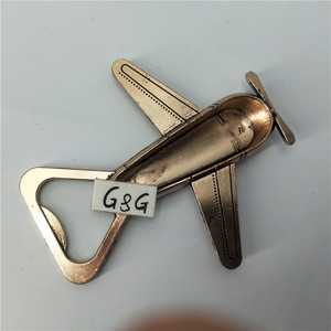 Destapador de Botellas Vintage con Forma de Avión al por Mayor, Destapador de Botellas con Llavero de Avión, Regalo de Boda - Product Image 4