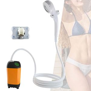 Douche portable moderne électrique rechargeable et utilisable en voiture pour le camping en extérieur - Product Image 2