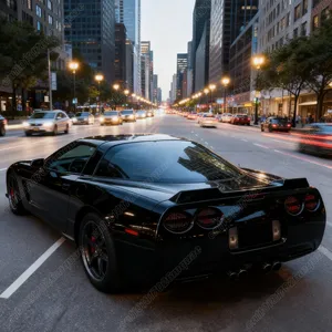 ชุดตกแต่งสปอยเลอร์กลางด้านหลังรถยนต์ StarNav สำหรับ ZR1 รุ่น Extended Style ปี 1997 1998 1999 2000 2001 2002 2003 2004 - Product Image 4