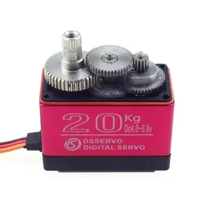 Servo Digital DS3218 PRO 20KG, Resistente al Agua, Alta Velocidad, 180/270 Grados, Brazo Metálico, para Autos RC 1/8 1/10, Hecho de Plástico, Molde Privado - Product Image 5