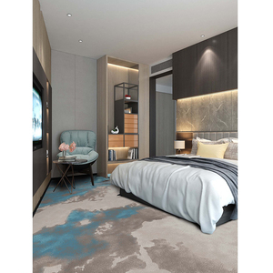 Tapis <span class=keywords><strong>de</strong></span> chambre rectangulaire antidérapant pour hôtels, tapis tuftés carrés pour lits - Product Image 3