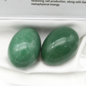 Juego de 3 Huevos Yoni de <span class=keywords><strong>Jade</strong></span>, Bolas de Kegel de Piedra Natural Pulida para Ejercicios de Músculos Pélvicos, Regalo Curativo para Mujeres - Product Image 5