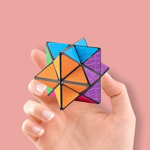 Jinying Giảm Giá Hấp Dẫn Đồ Chơi <span class=keywords><strong>Fidget</strong></span> Cầm Tay Thư Giãn Khối Lập Phương Vô Cực Kỳ Diệu Trò Chơi Ghép Hình Hình Học Lắp Ráp 3D - Product Image 2