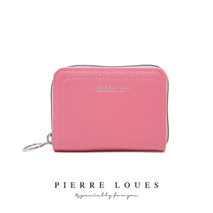 Solid Color Zipper Card Holder Small Size Ultralight Coin Purse Combo Everyday Outfits Macaron Colors Spring 2026 - Product Image 5