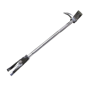 <span class=keywords><strong>Herramienta</strong></span> <span class=keywords><strong>Halligan</strong></span> con Garra Estándar para Bomberos, Rescate, Demolición y Construcción de Acero, 24 Pulgadas de Largo, Agarre Antideslizante - Product Image 1