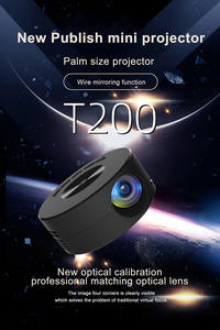 Mini proyector de vídeo Yinzam YT200, lámpara LED portátil más barata 1080P HD proyectores de cine en casa juguete electrónico para niños - Product Image 2