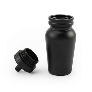 Boîte à pilules en aluminium et acier inoxydable, étanche, portable, en métal - Product Image 4