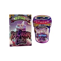 En stock Nouveau Design Vide 8ème Plug Hologramme Packs Stand up Pouch 3.5 Mylar Sacs Set avec Boîtes de Présentation Assorties pour Fleurs