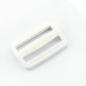 <b>Plastic</b> <b>Sliding</b> Buckle 38mm White For Bags Wear Resistant Durable - Product Image 4