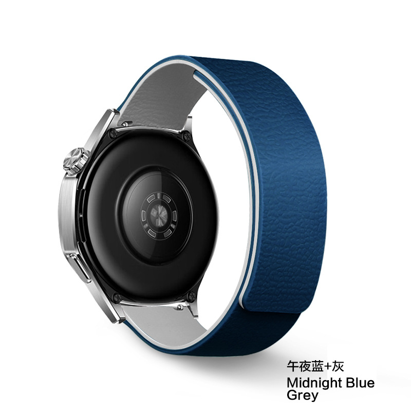 Midnight blue + gray