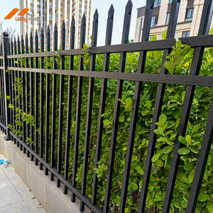 Panel de Cerca de Aluminio para Jardín Delantero, Estilo Clásico — Resistente a la Oxidación y a los Rayos UV, Fácil Instalación DIY, Ancho Personalizable - Product Image 1